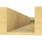 Ekena Millwork 6in. W x 4in. H x 36in. L Asheboro Woodgrain TimberThane Rafter Tail, Primed Tan RFTUR06X04X36ASHRCPR - alternate 6